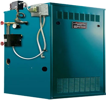 gas fired heating boiler