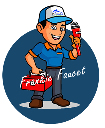 Frankie Faucet virtual plumber mascot Platinum Home Services